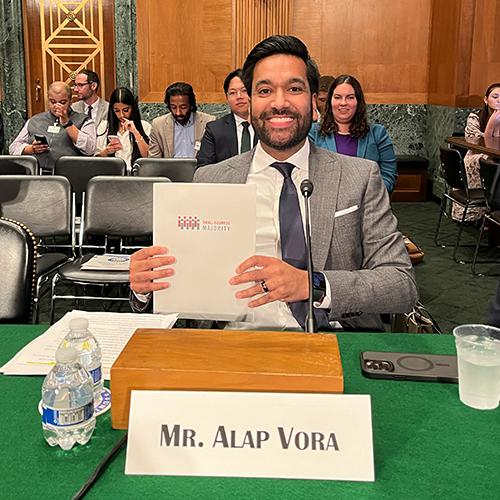 Alap Vora, owner of Concord Market, testifies on the impacts of price discrimination and consolidation