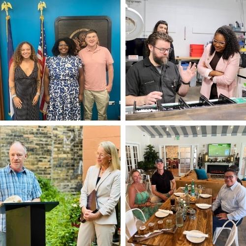 Small business owners connect with their representatives during August recess