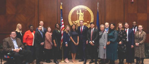 Healthy Market VA, Governor Northam and Awesta Sarkash