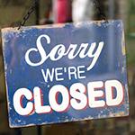 Closed business